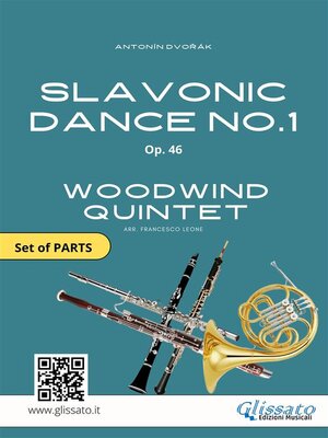 cover image of Woodwind Quintet--Slavonic Dance no.1 by Dvořák (set of parts)